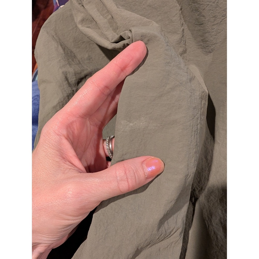 Wilo The Label Jogger Women S Sage Green Nylon Track Pants Drawstring Mesh Lined - Picture 9 of 9